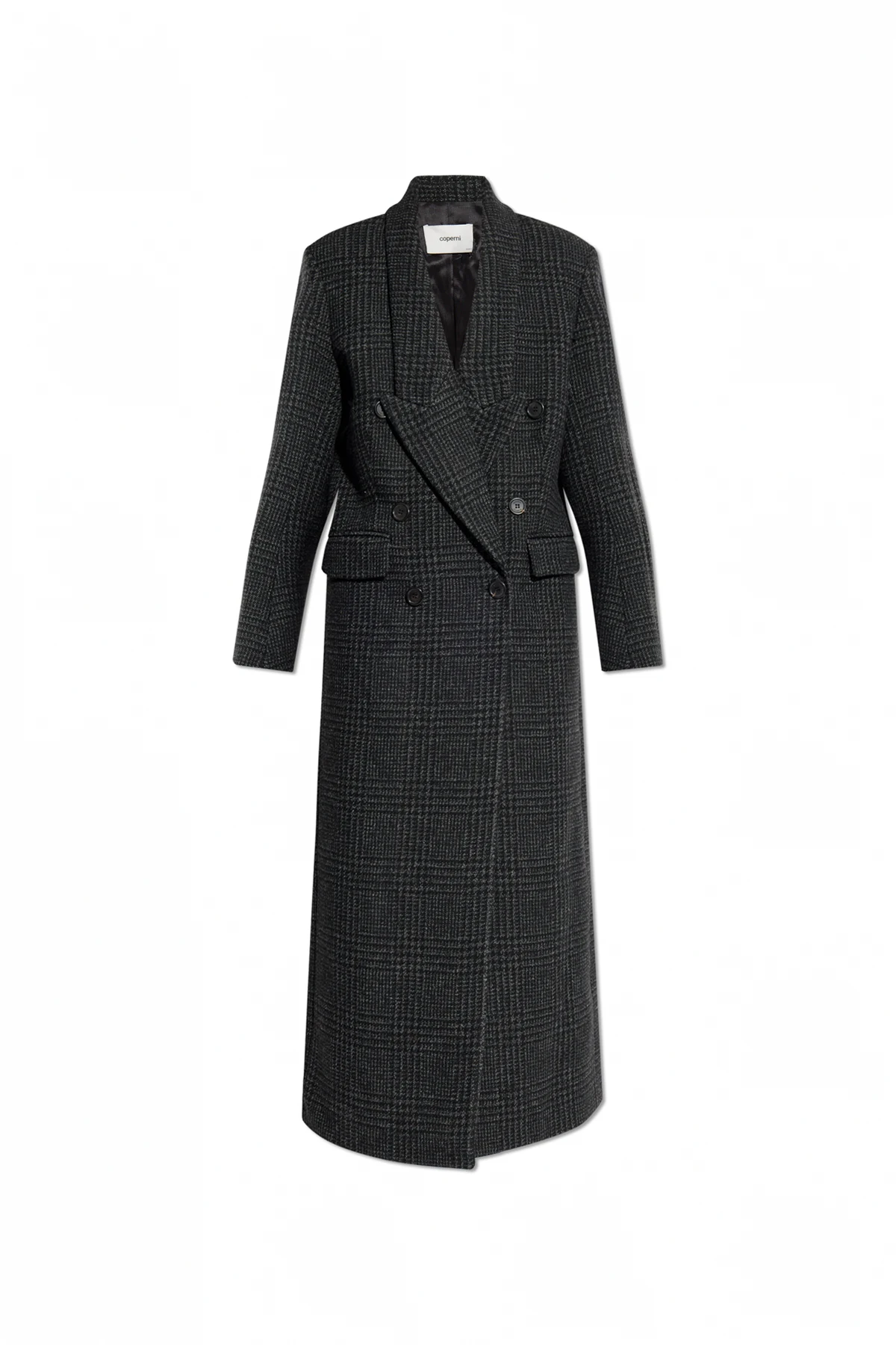 Mantel mit Karomuster