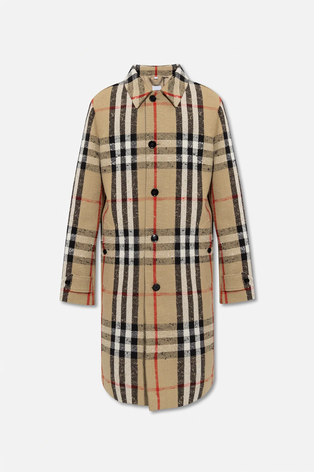‘Croston’ checked coat