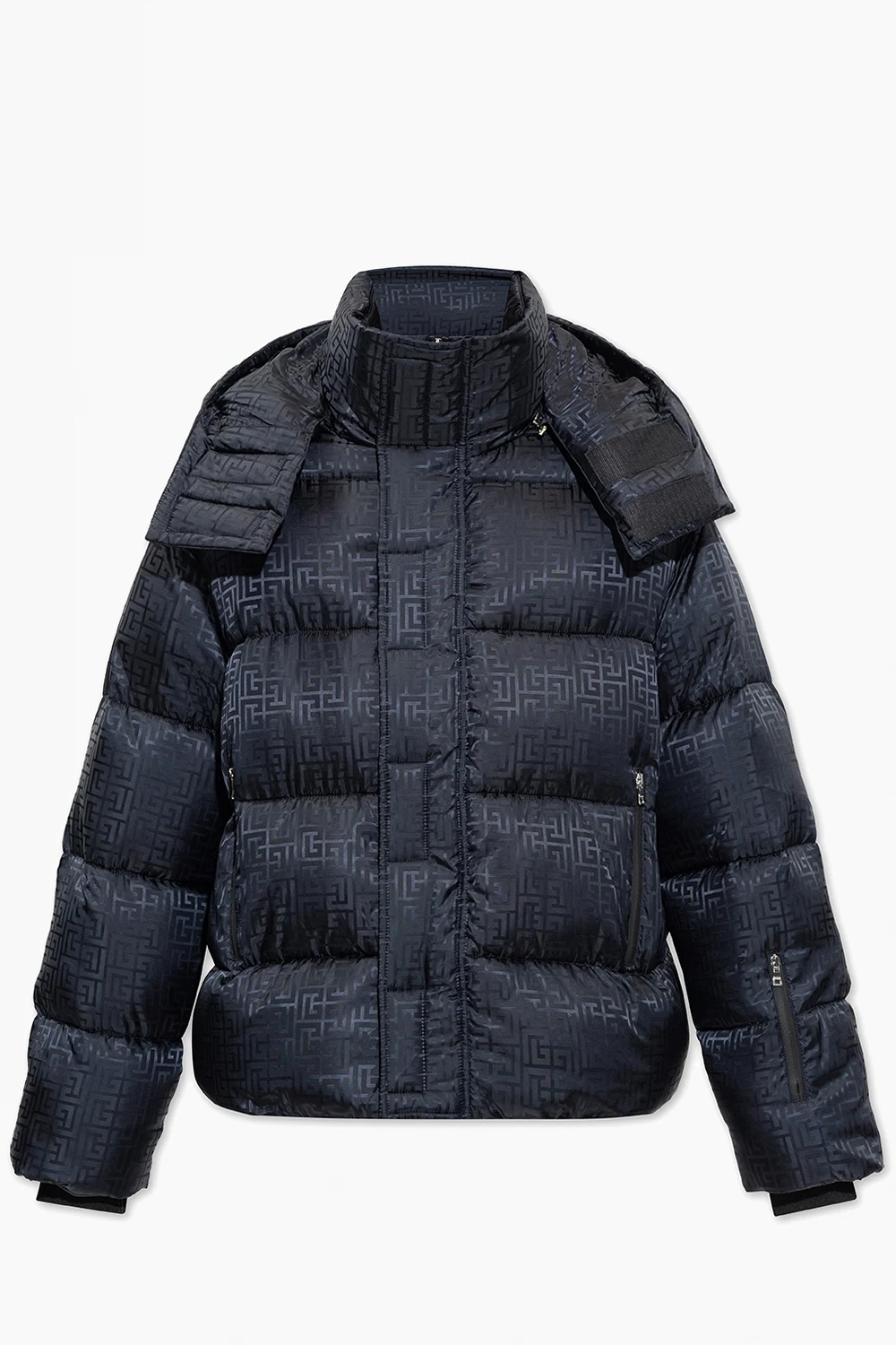Monogrammed quilted jacket