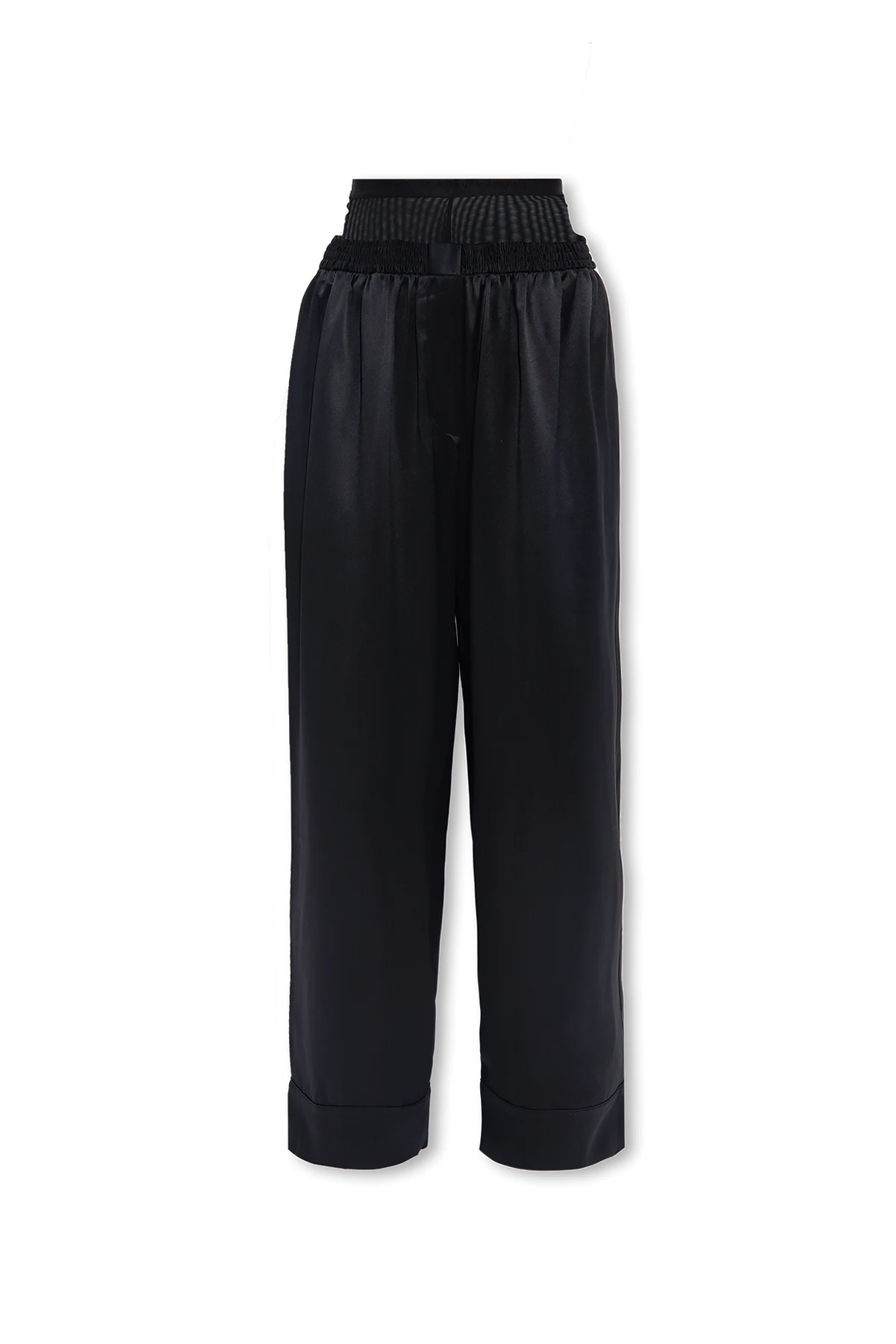 Silk trousers