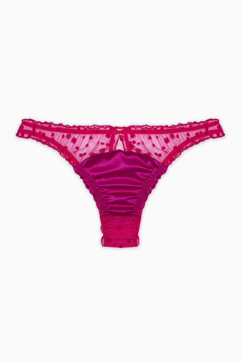 Figi z jedwabną wstawką ‘Framboise’