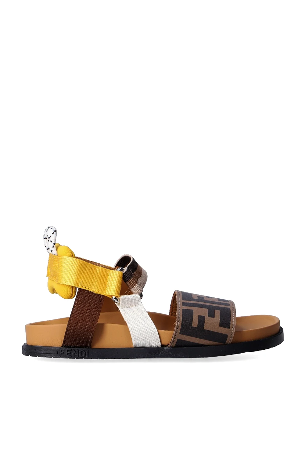 Sandals with logo