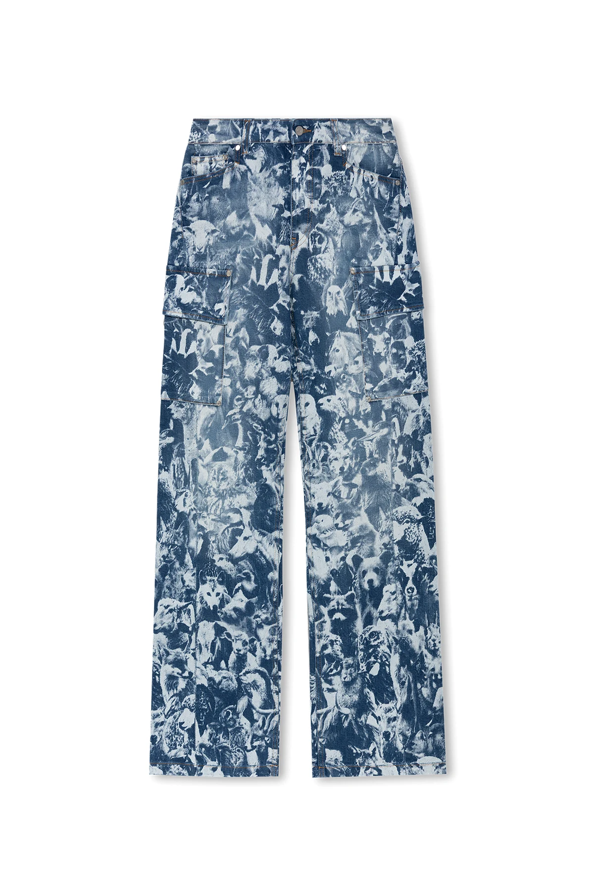 Jeansy typu ‘cargo’