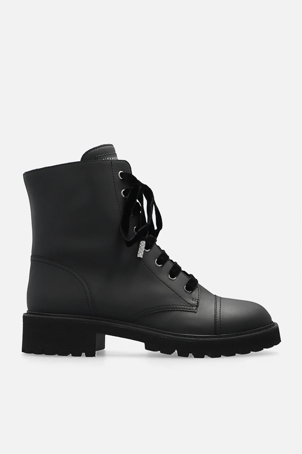 ‘Combat’ ankle boots