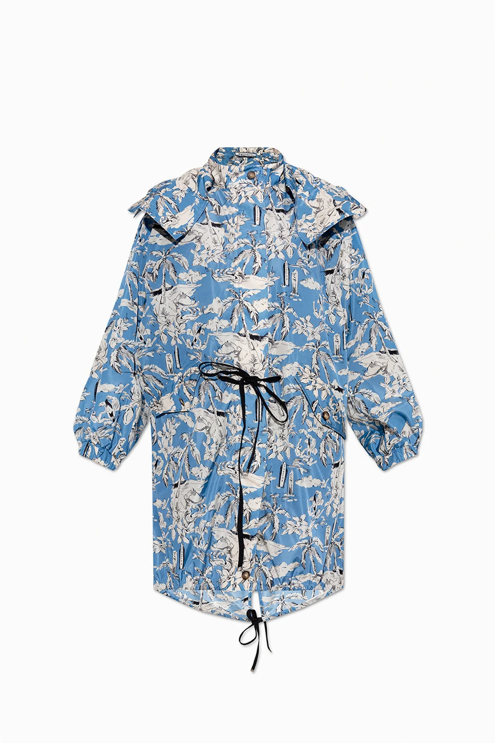 Wzorzysta parka ‘Touquet’
