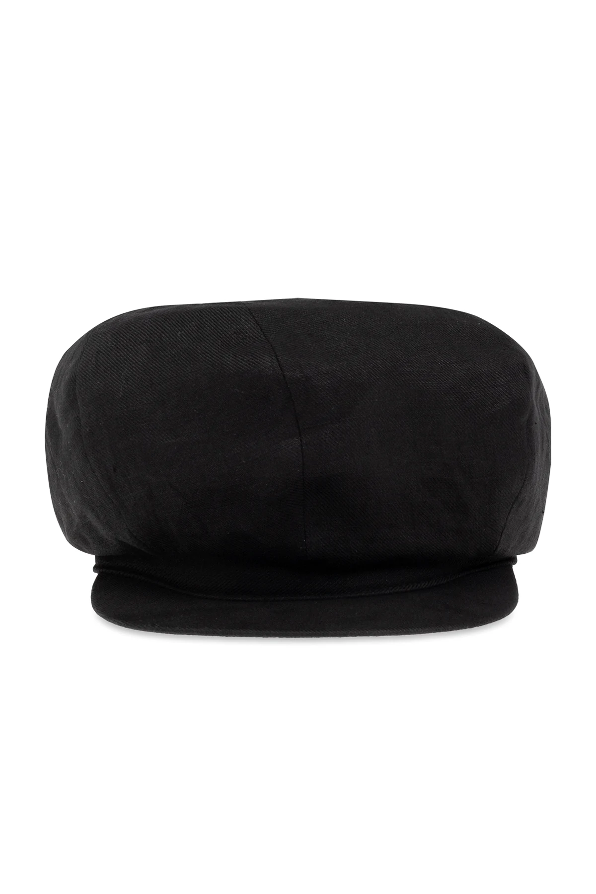Linen flat cap