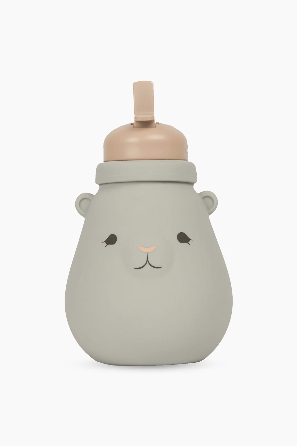 ‘Teddy’ bottle with straw