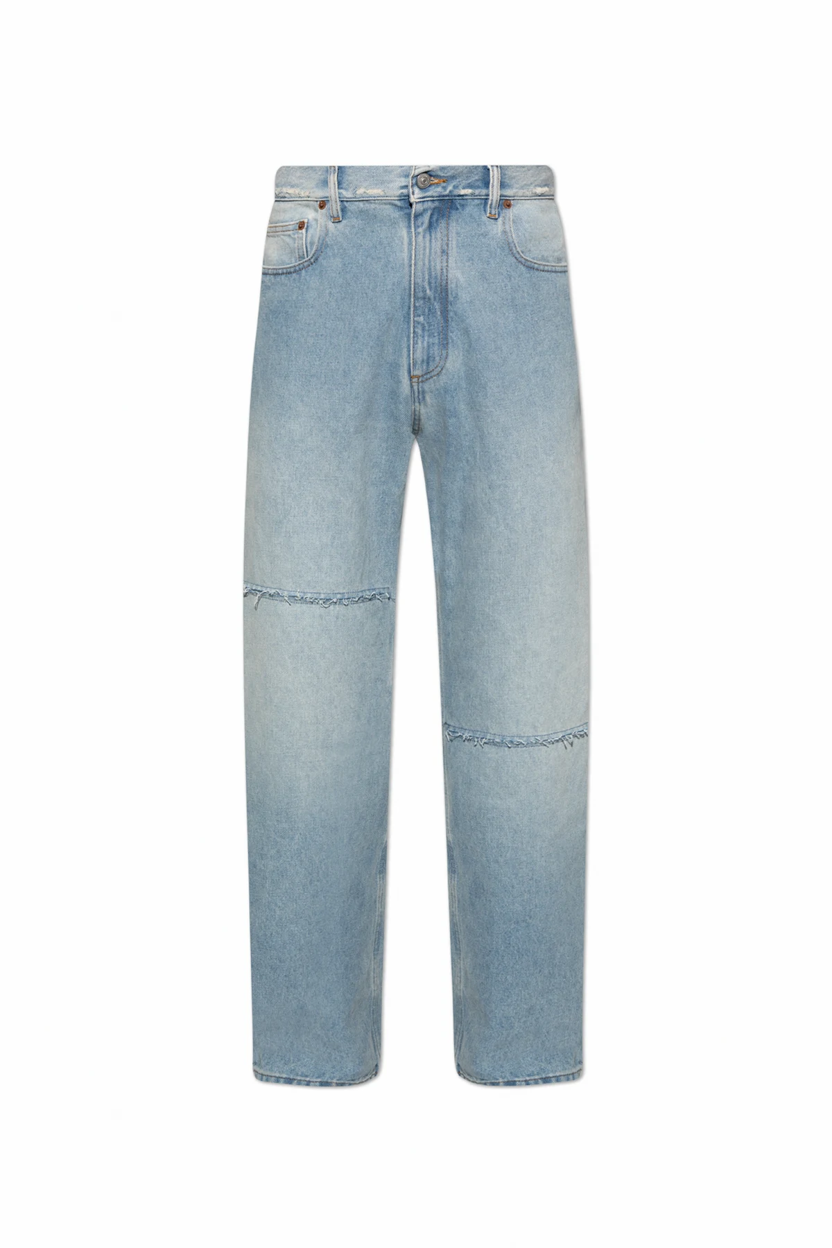 Jeansy z efektem `vintage`