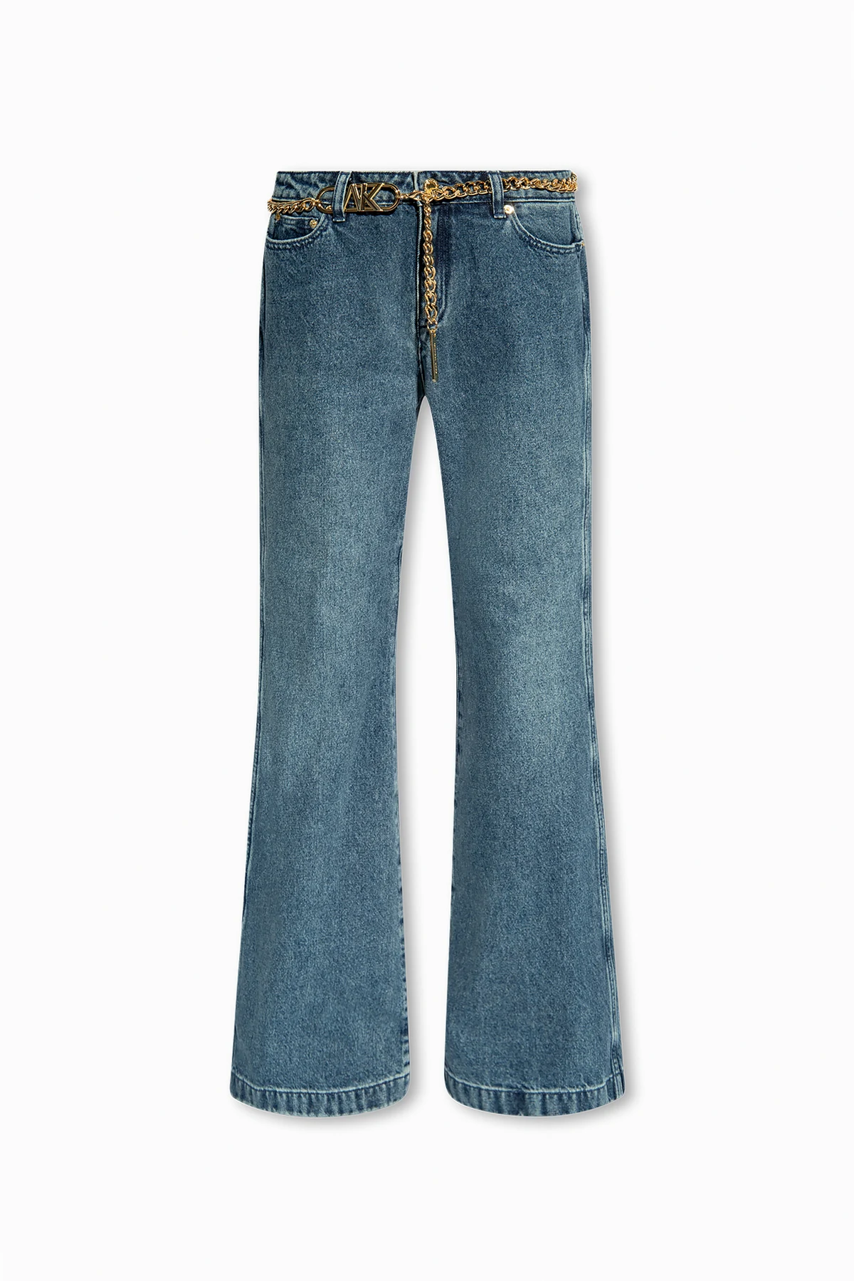 BLUE Flared jeans