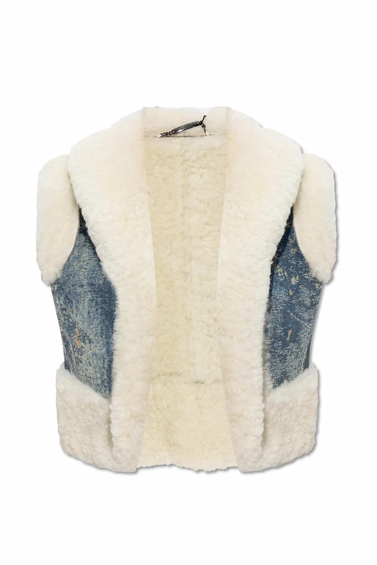 Shearling vest