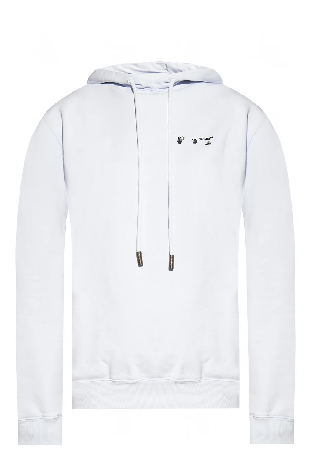Logo-appliquéd hoodie