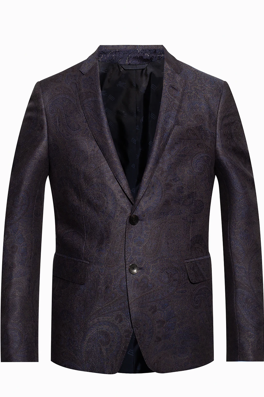 Blazer with notch lapels