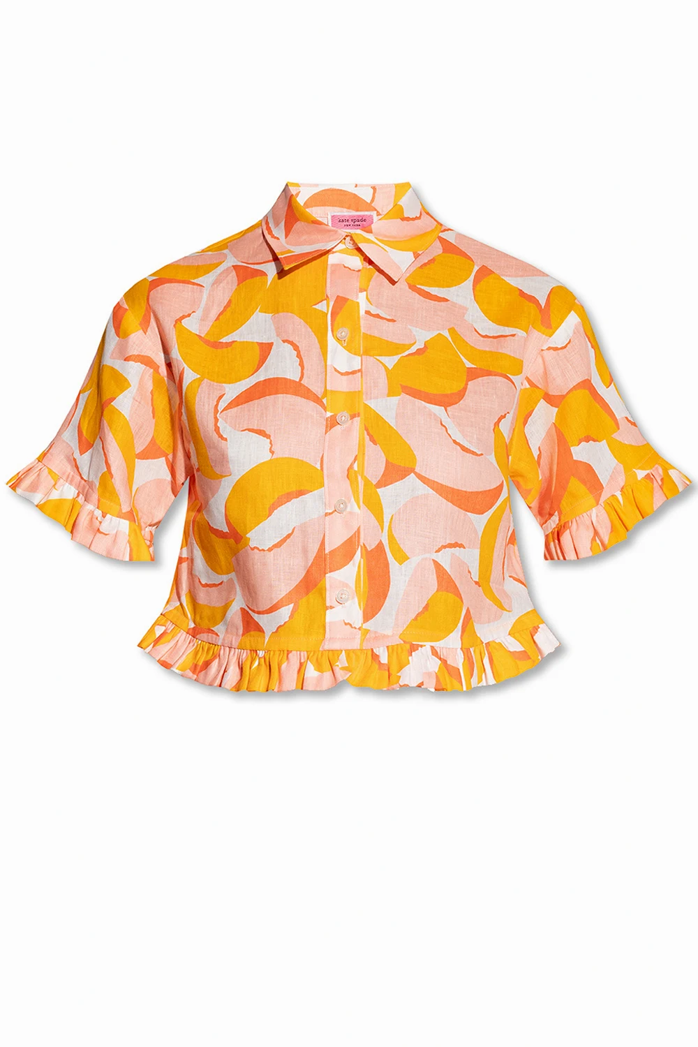 Shirt with motif of fruits