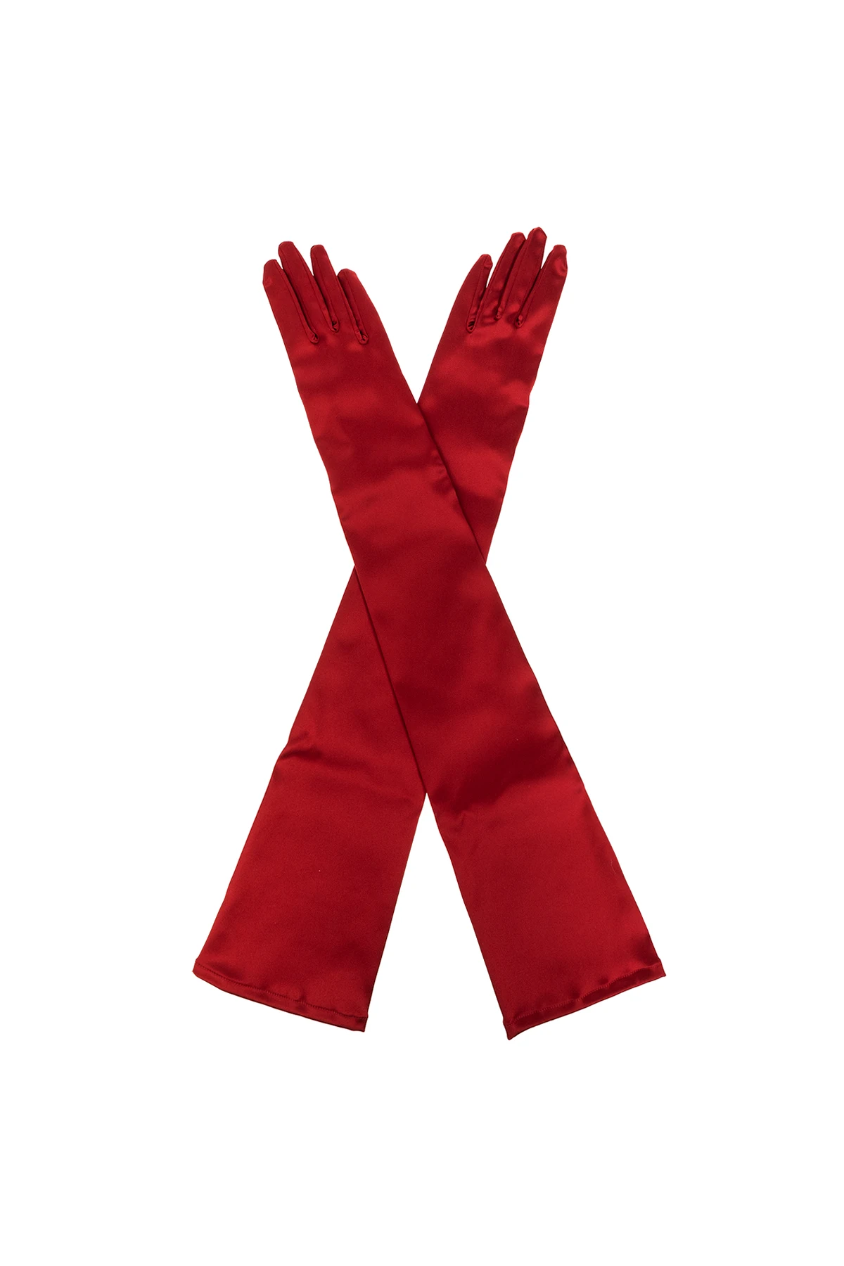 Satynowe rękawiczki