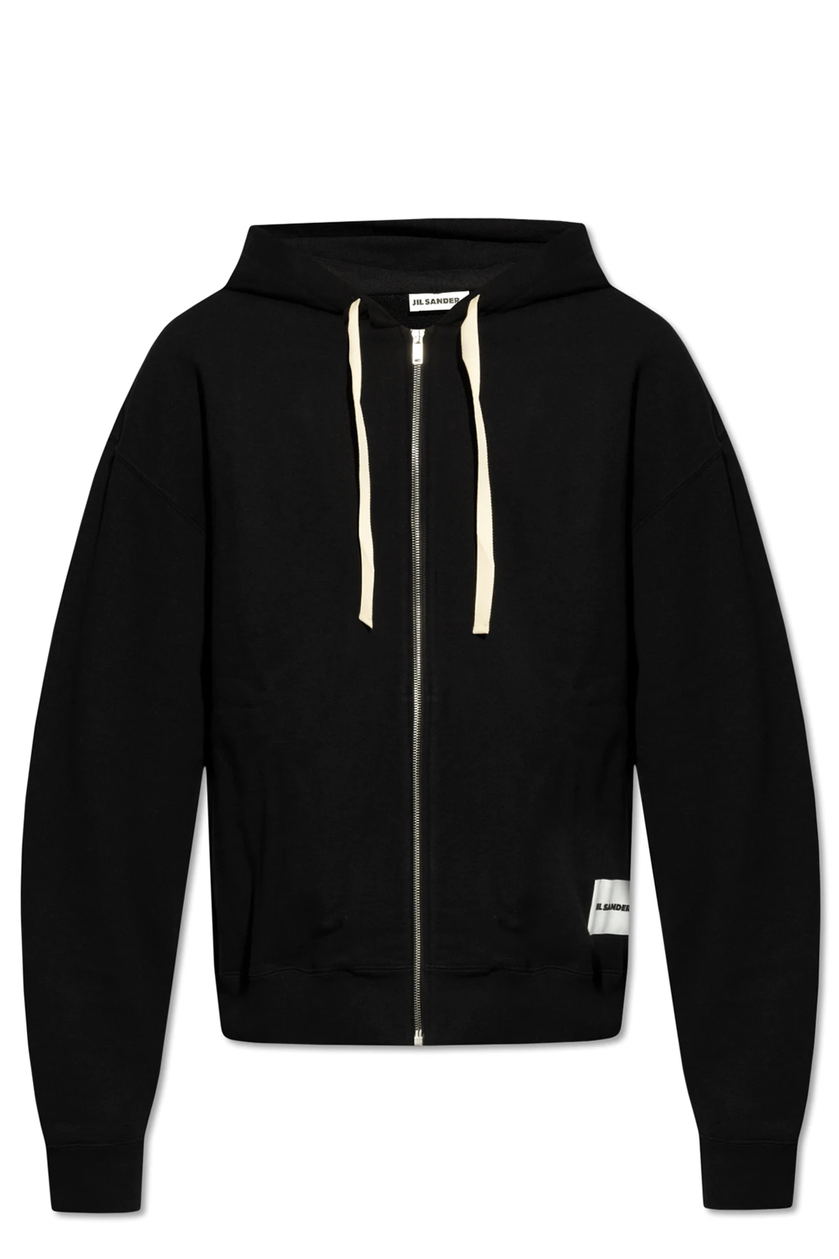 BLACK Hoodie with logo