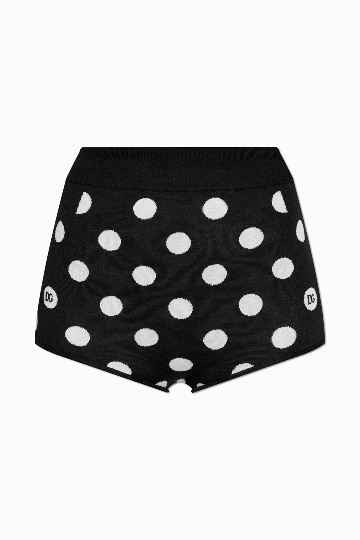 Polka Dot Patterned Shorts