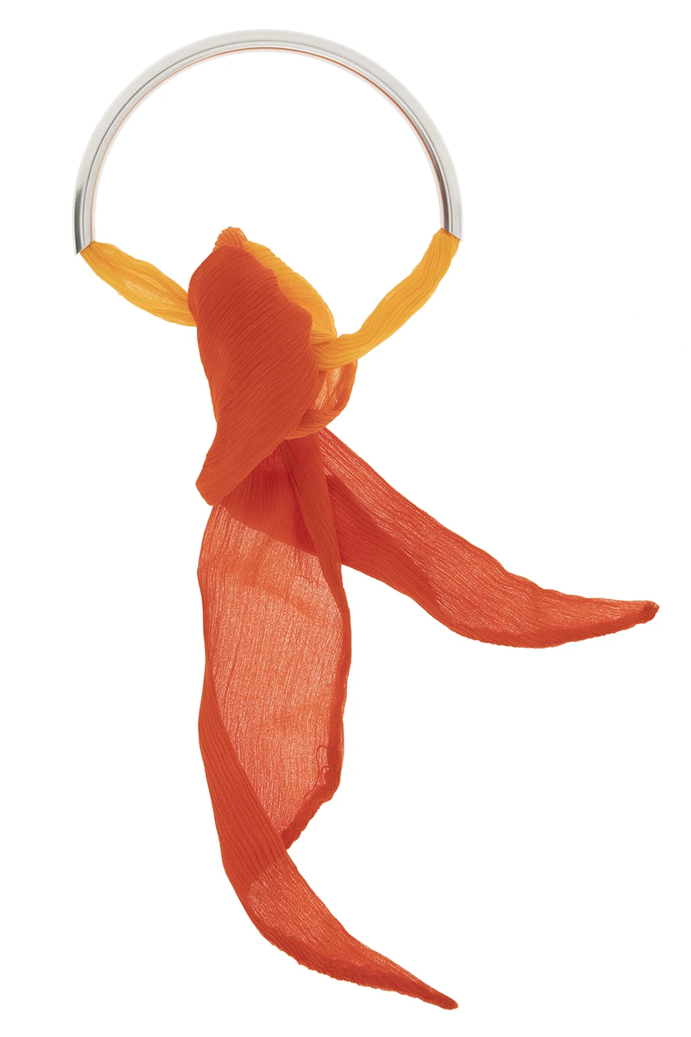 Mosiężny choker