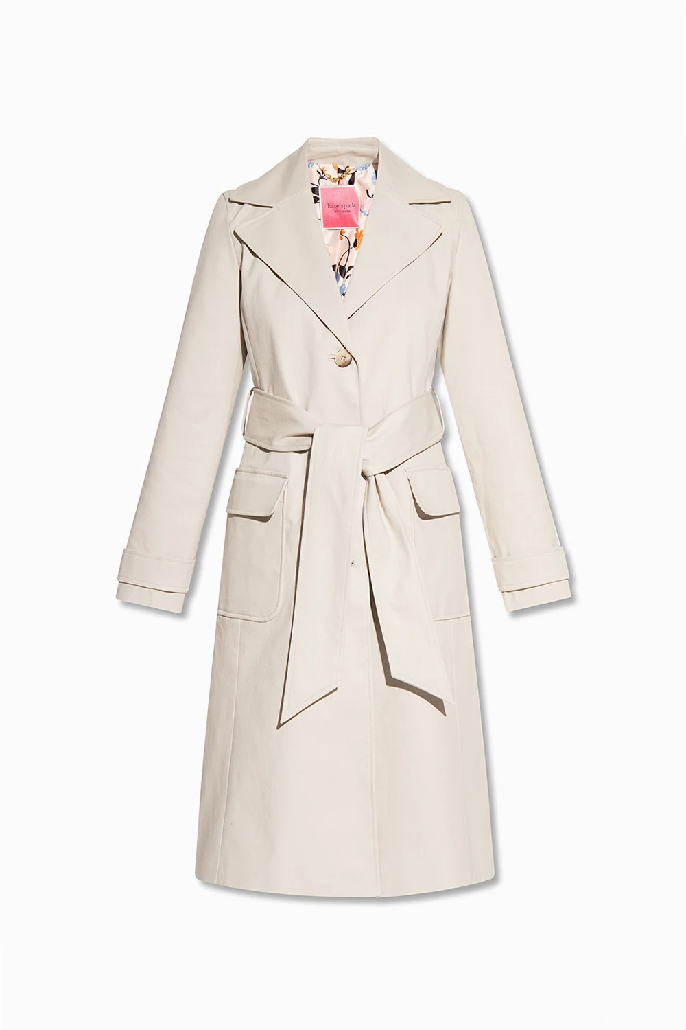 Cotton trench coat