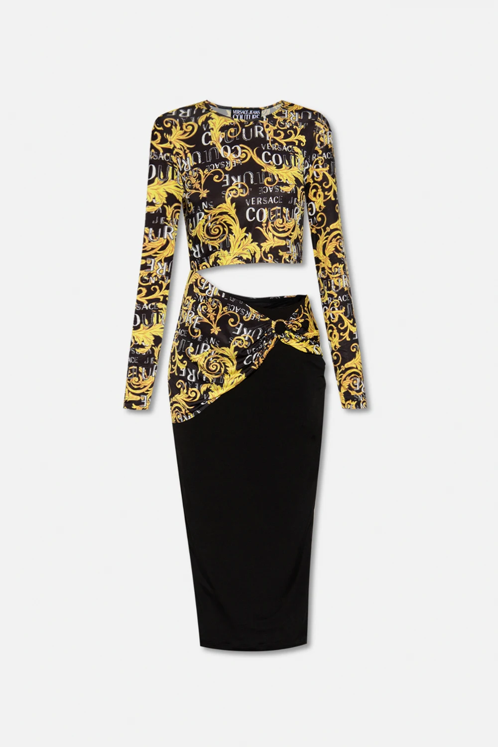 Dress with cut-outs
