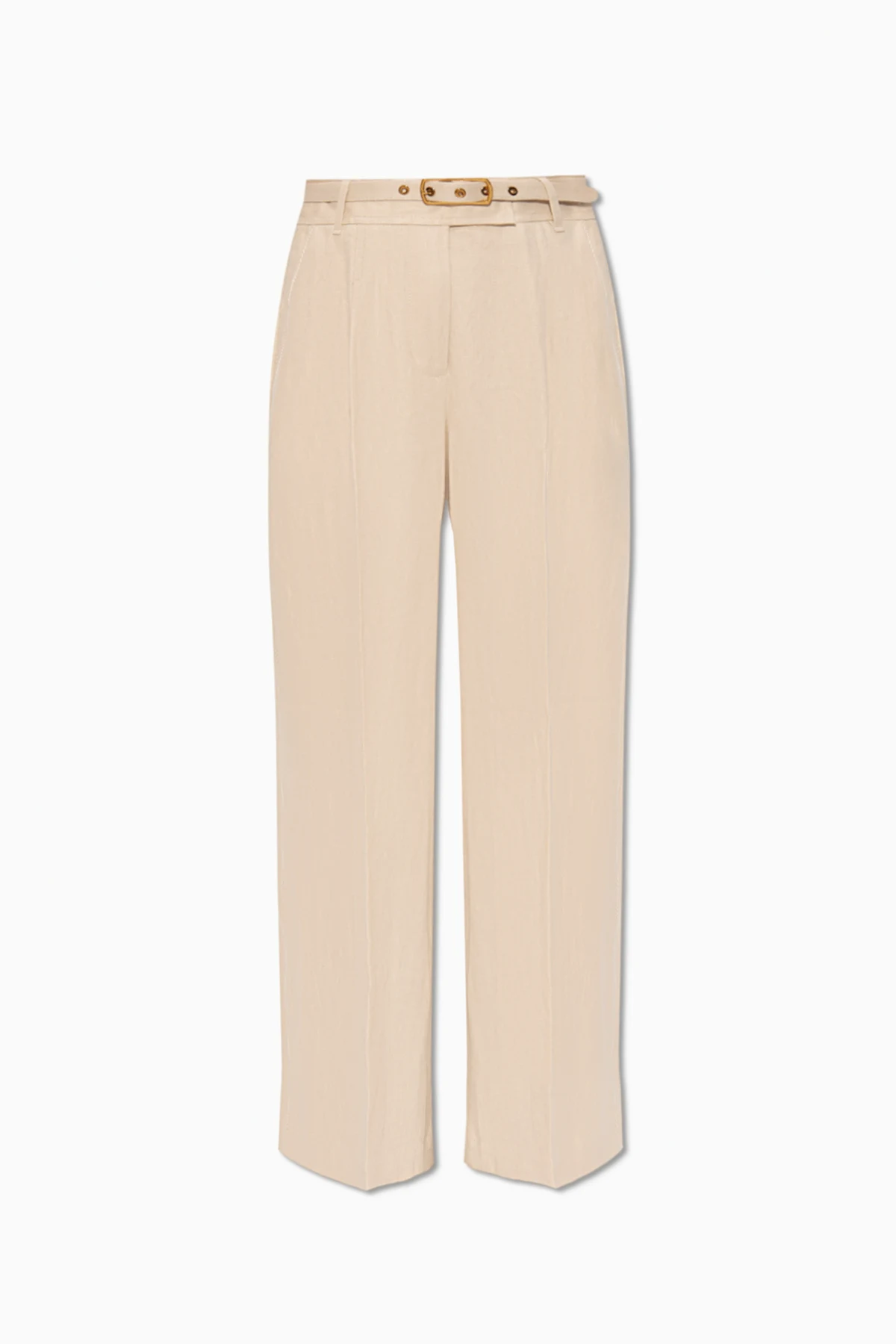 Pleat-front trousers
