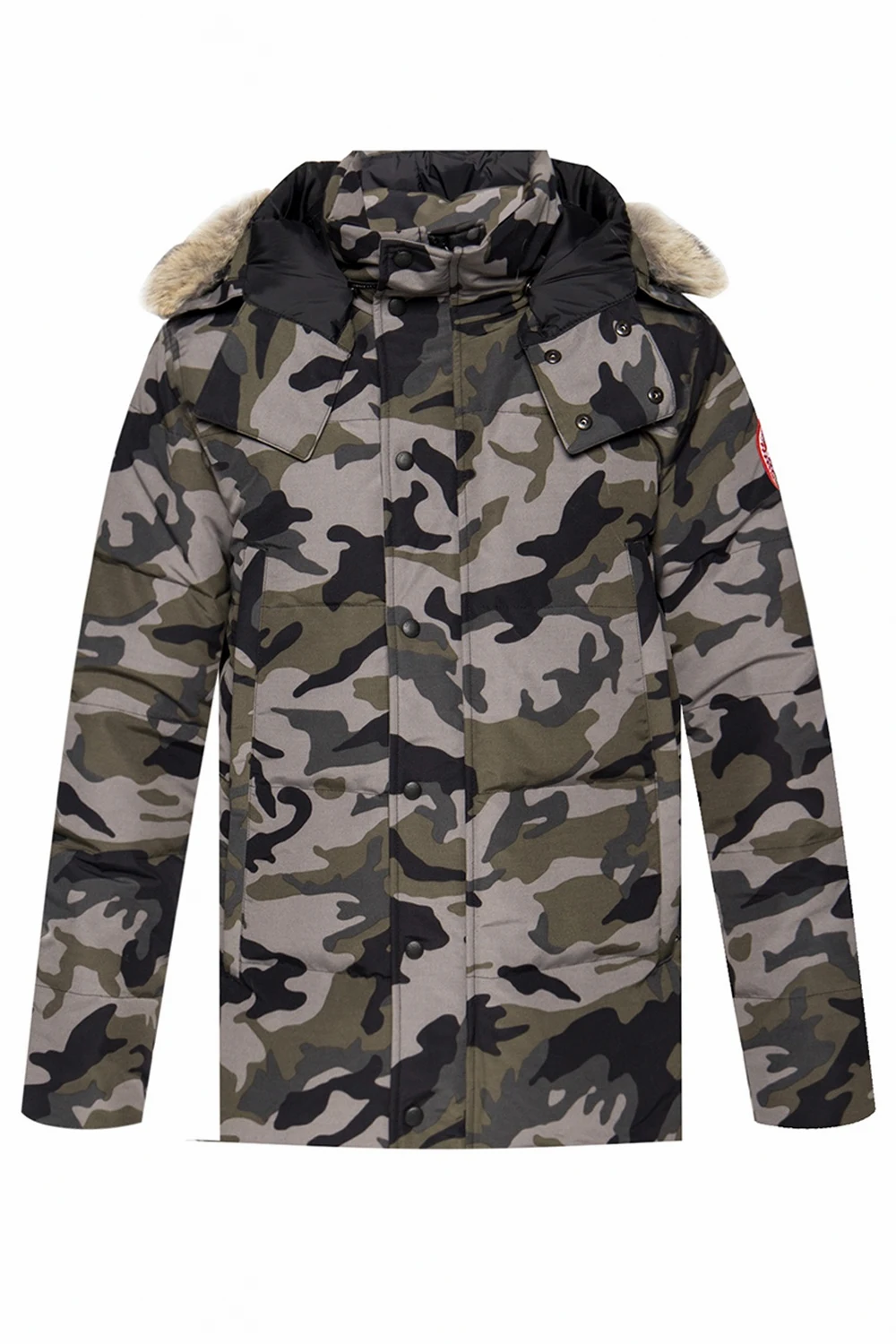 Wzorzysta kurtka ‘Wyndham’