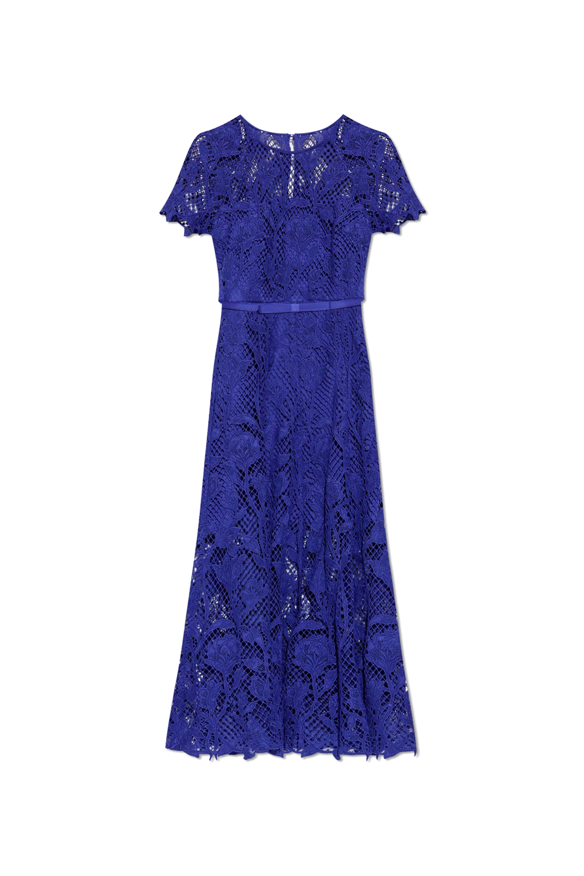 BLUE Lace dress from Self Portrait