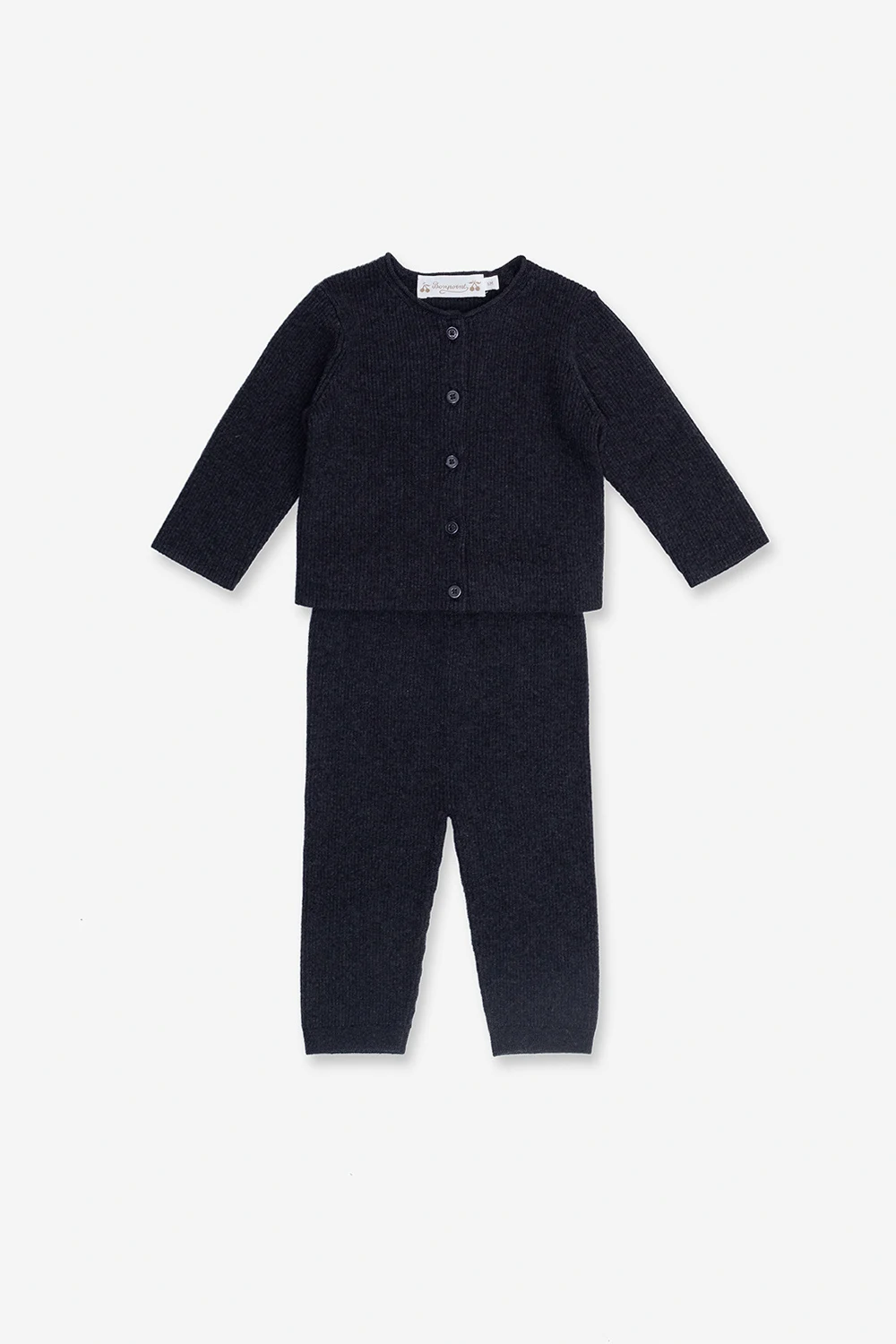 Komplet: kardigan i spodnie