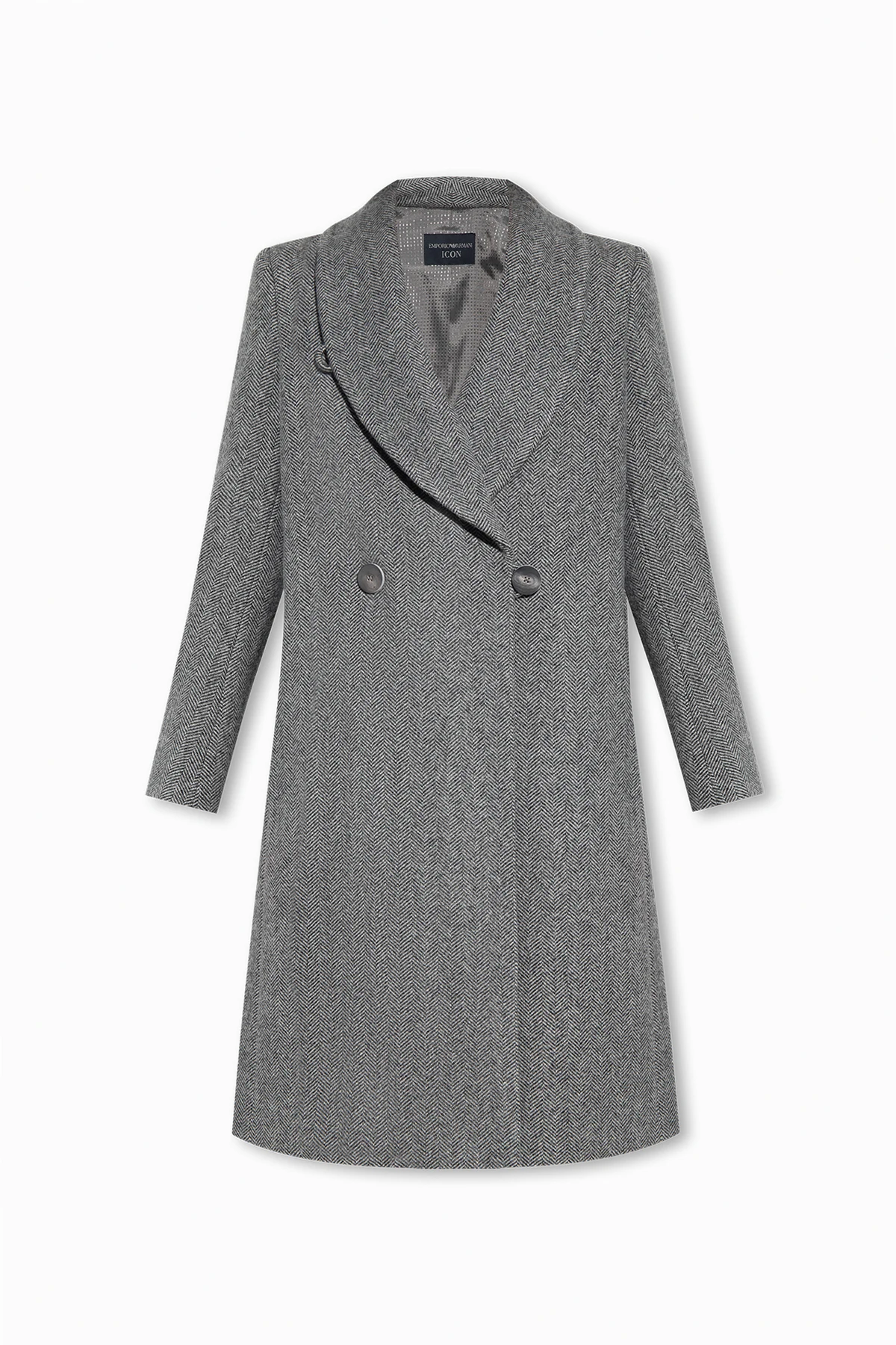 Double-breasted coat