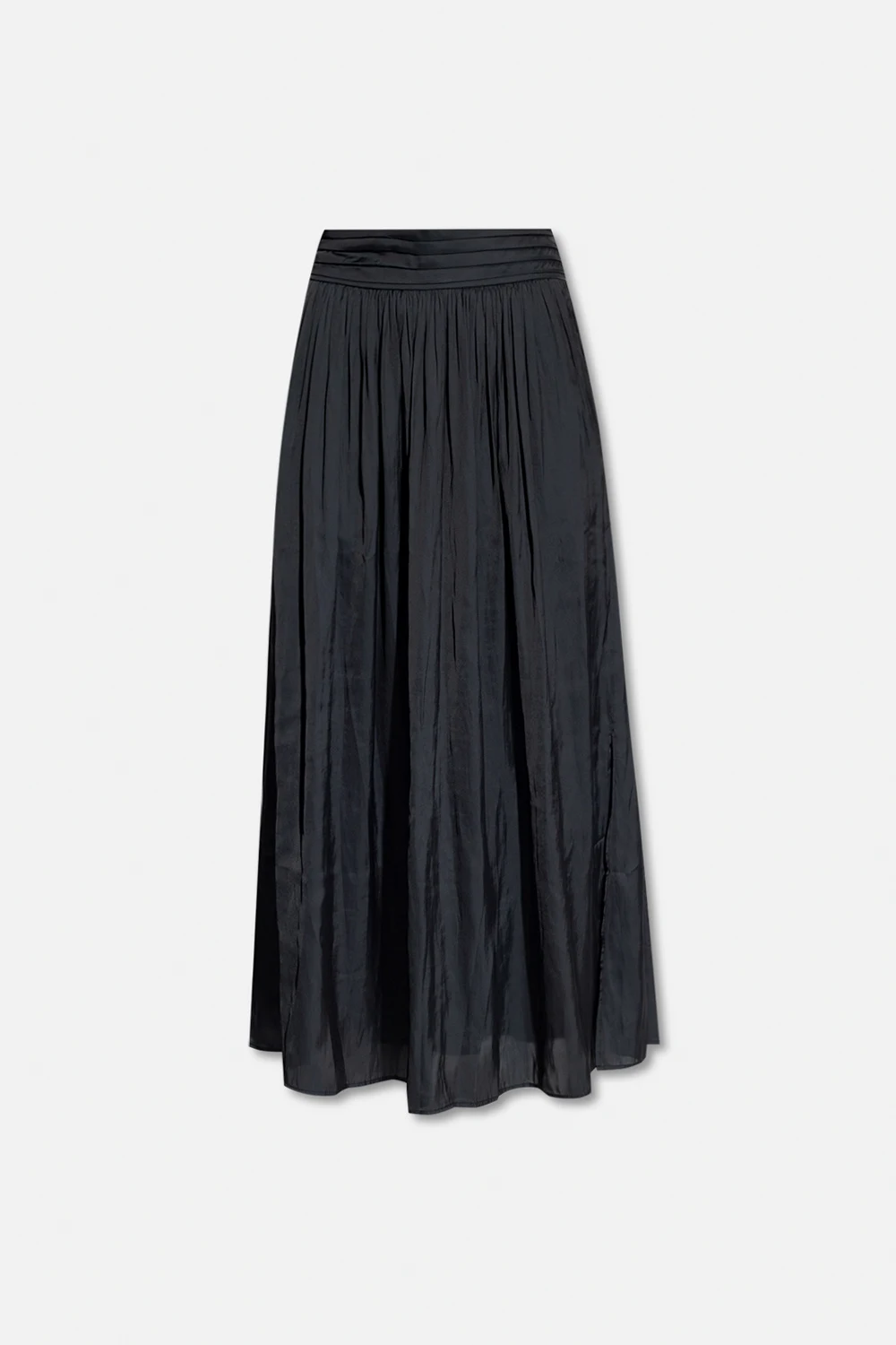 ‘Jade’ satin skirt