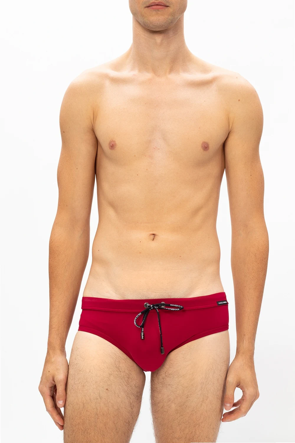 Swim briefs with logo