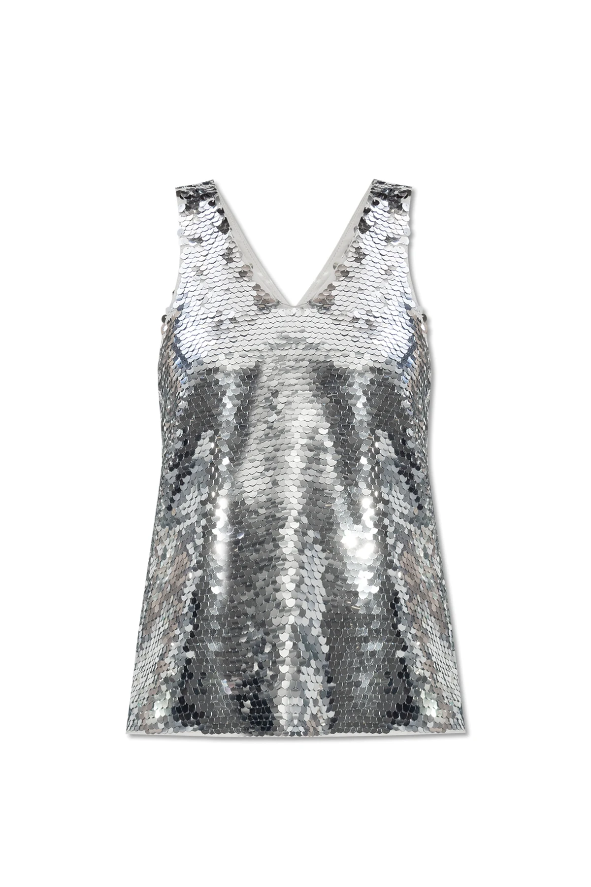 ‘Lykke’ sequinned tank top