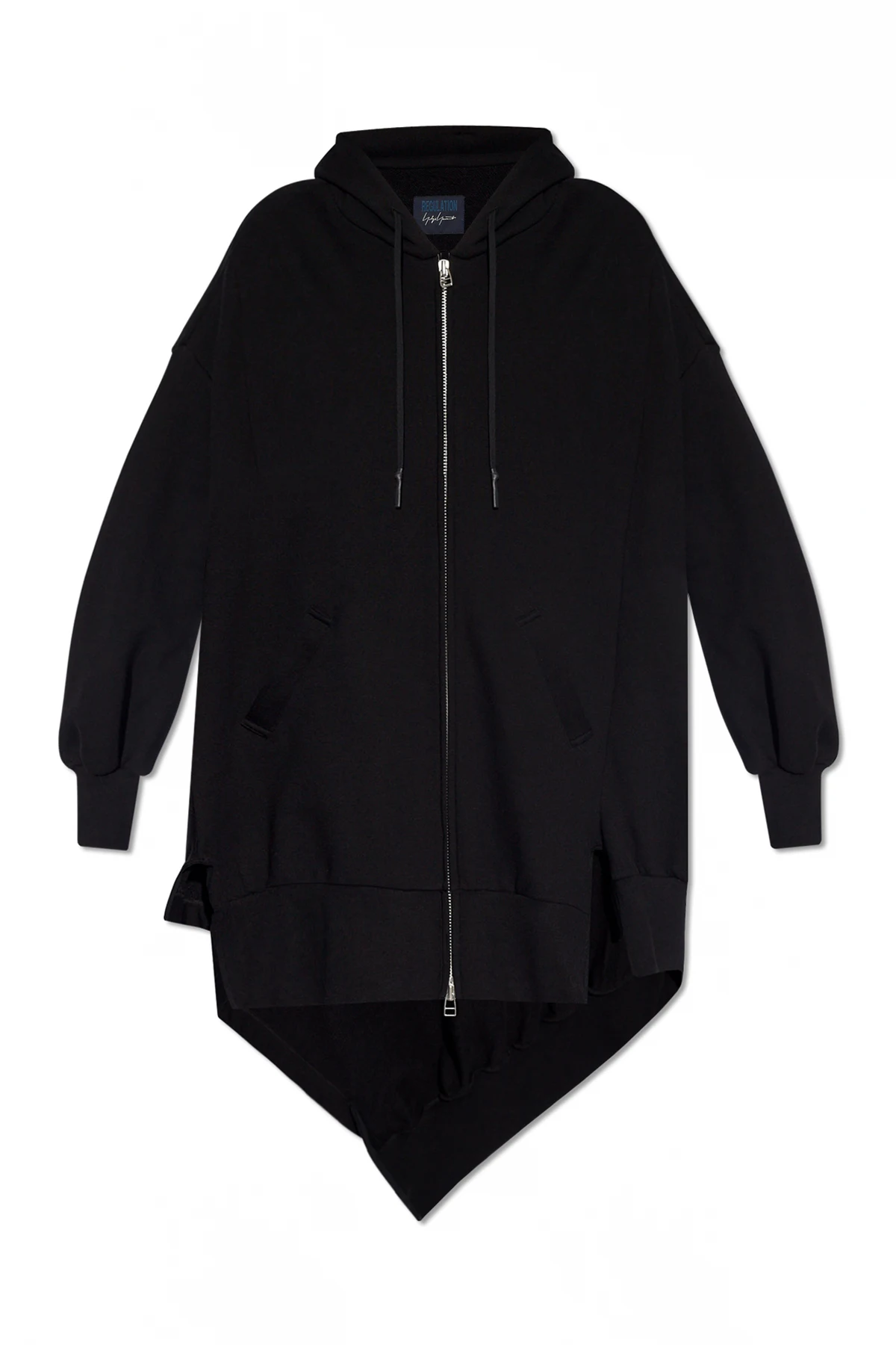 Asymmetrical oversize hoodie