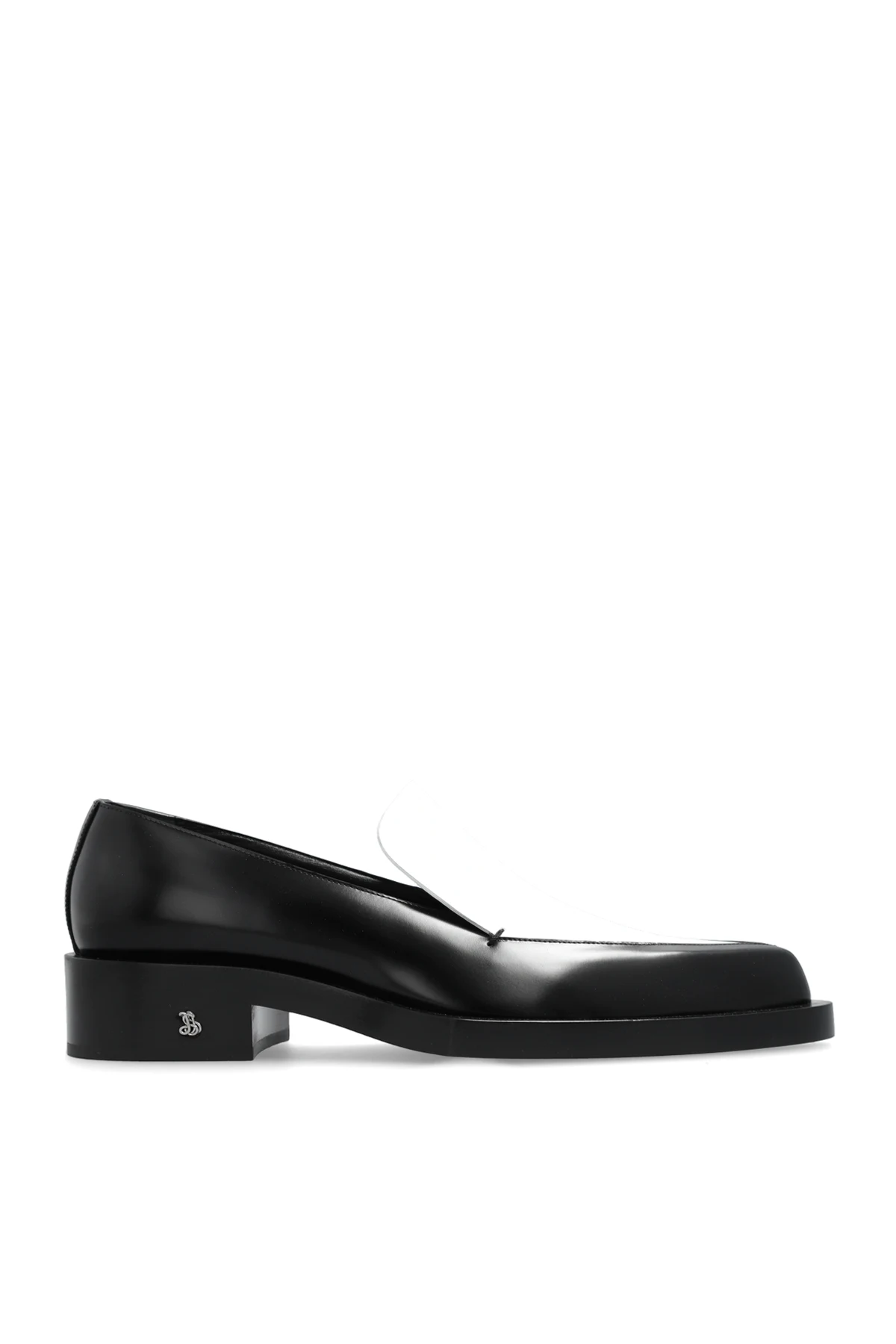 Leather loafers