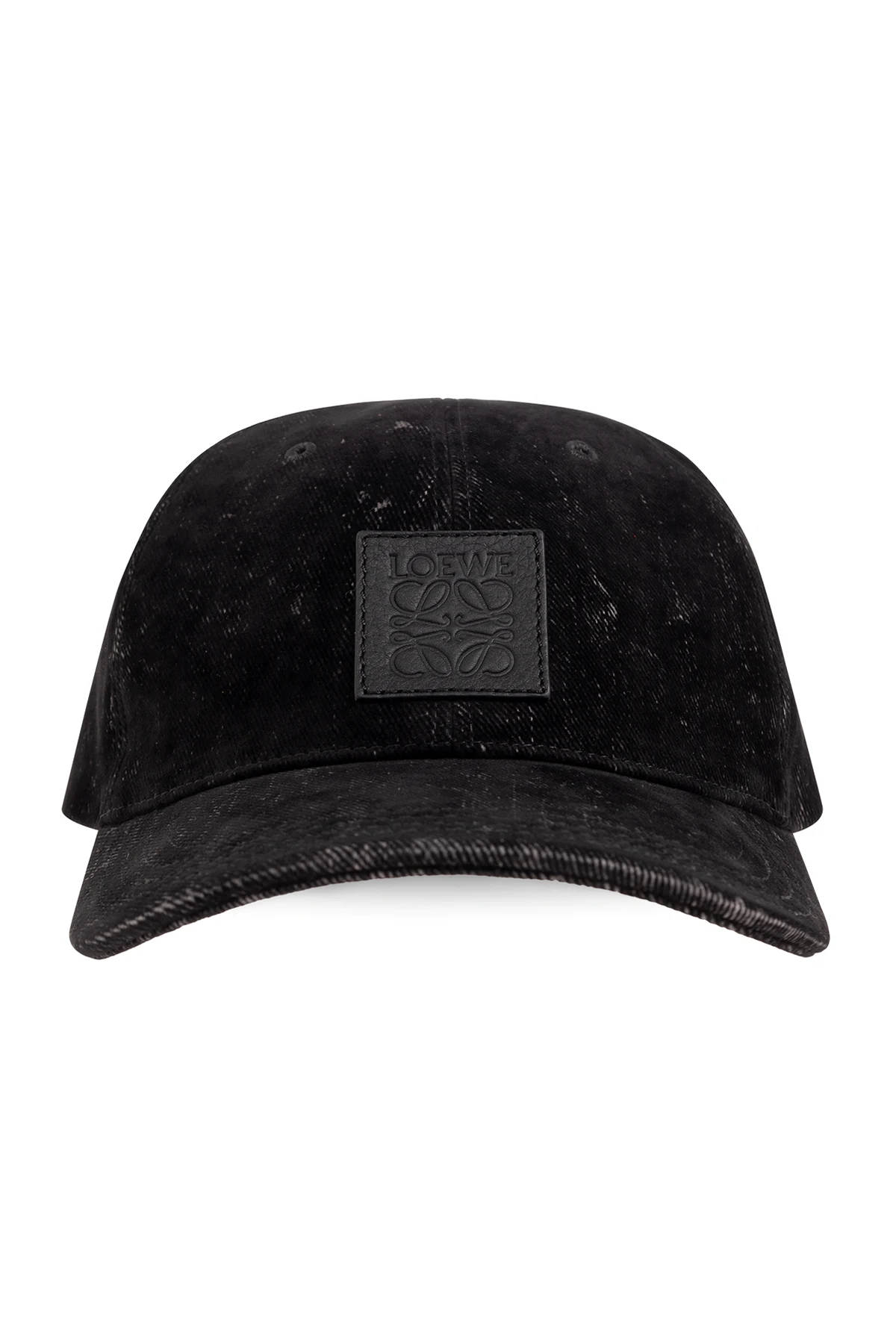 Flocked baseball cap