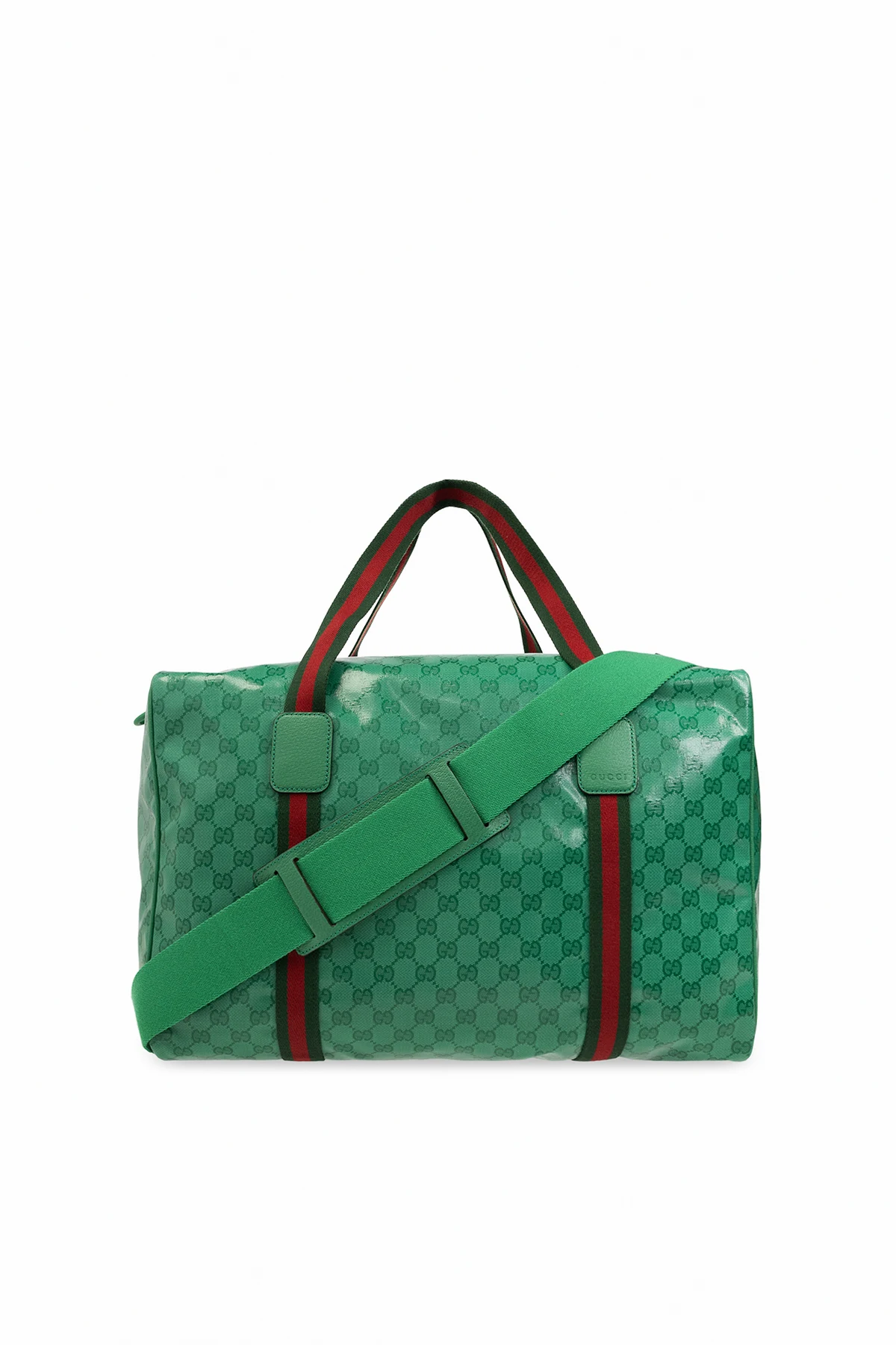 Holdall bag with embossed logo