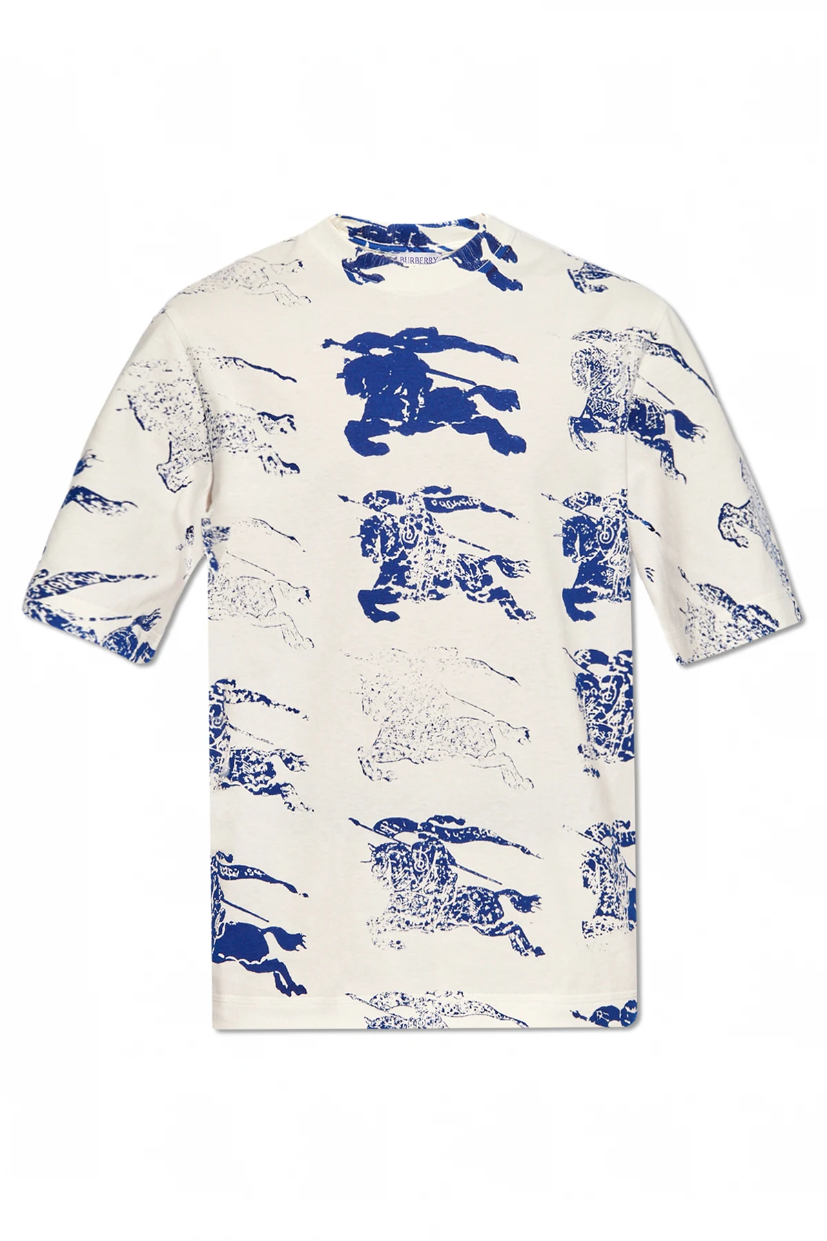 T-shirt ze wzorem z logo