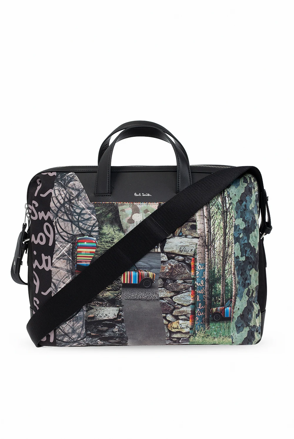 Torba na ramię ze wzorem ‘Mini Collage Stripe’