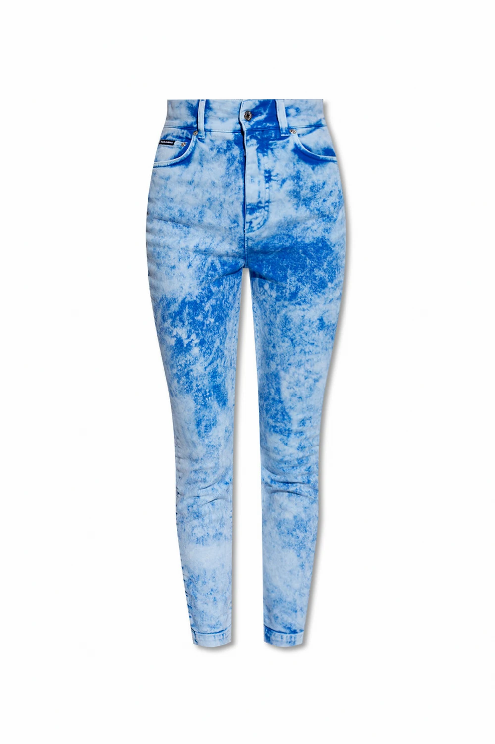 Tie-dyed jeans