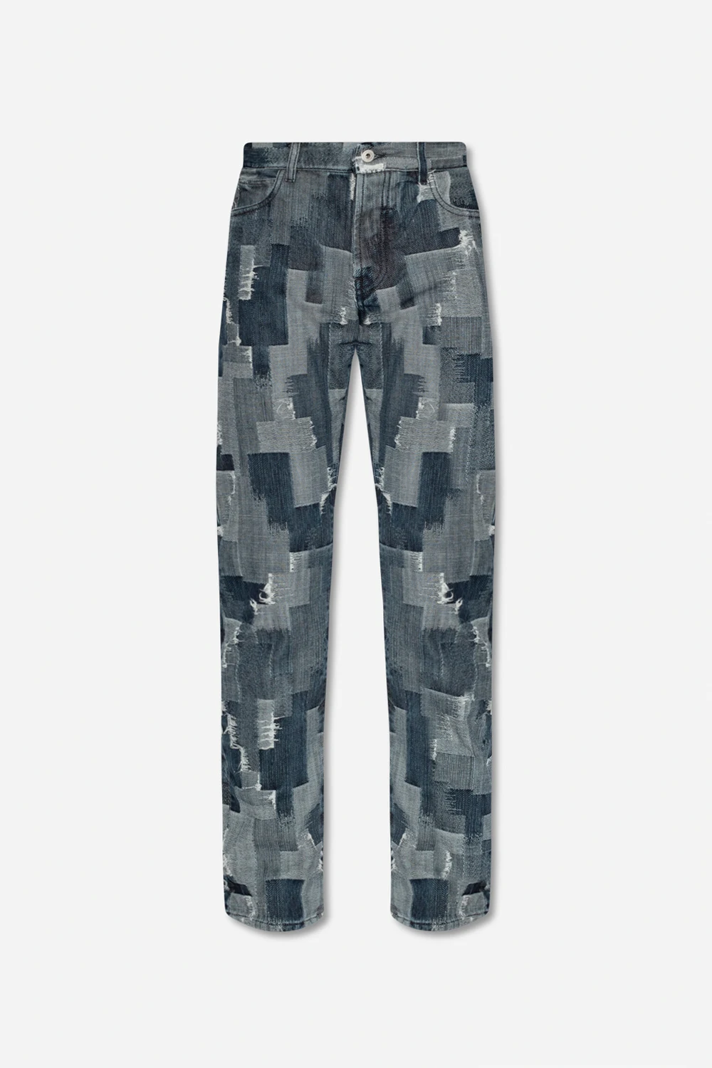 Jeans with stitching details