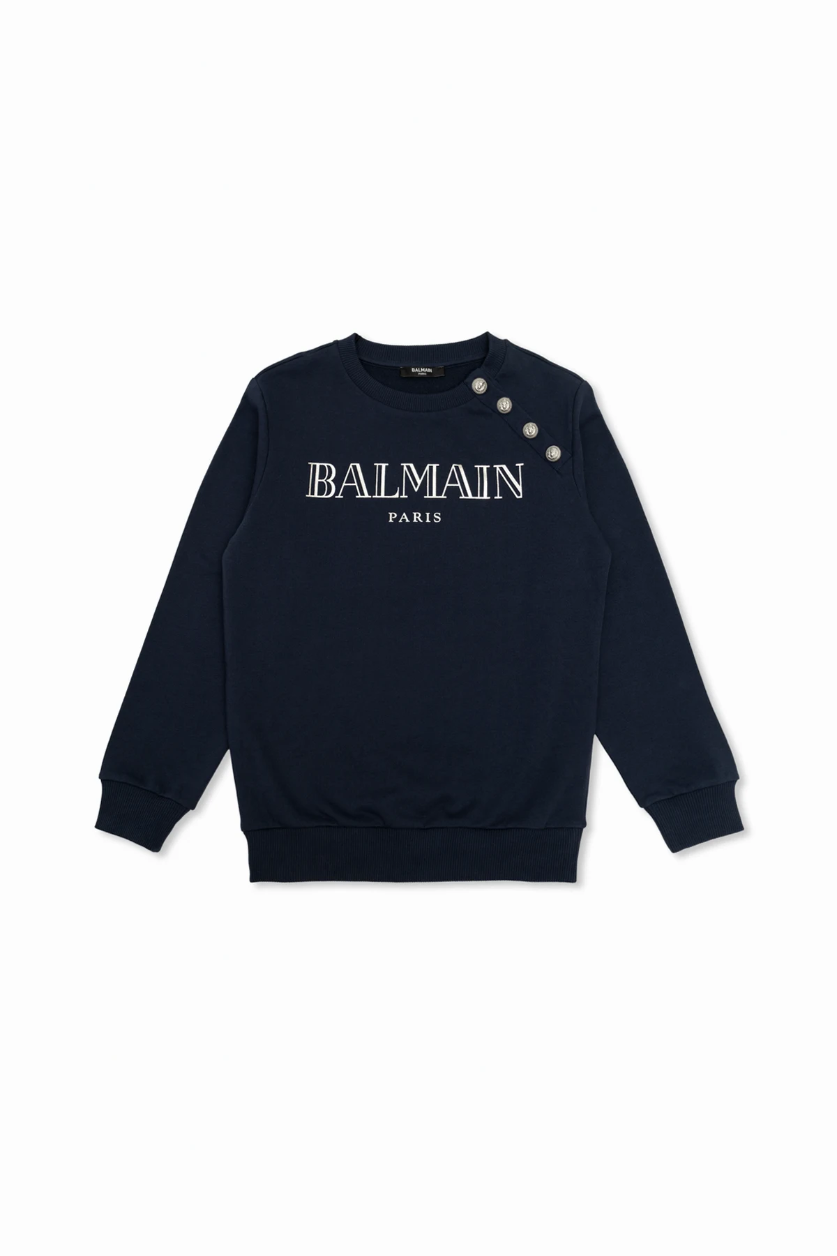 NAVY BLUE Sweatshirt with logo