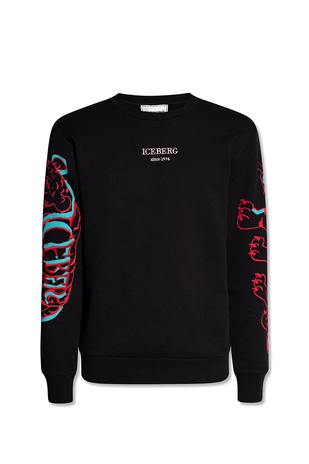 Sweatshirt with animal motif