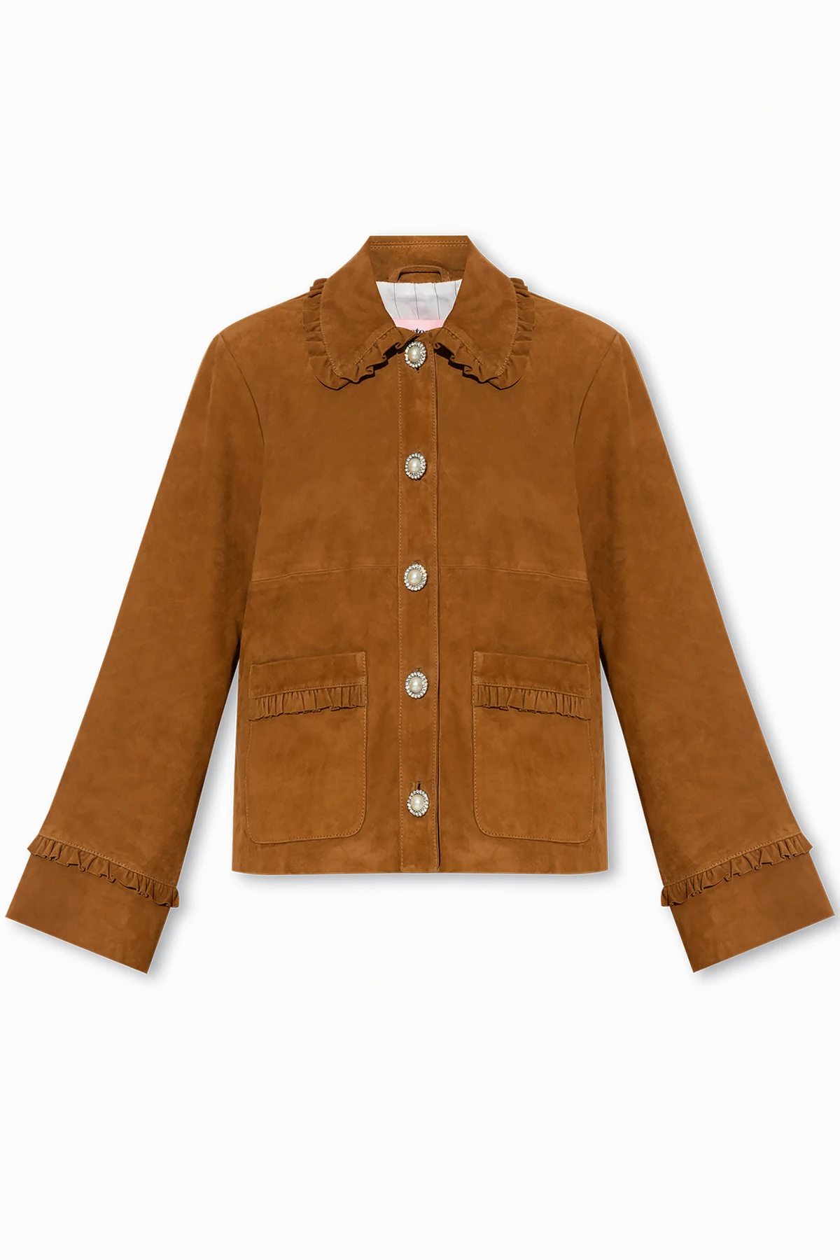 ‘Gabina’ suede jacket