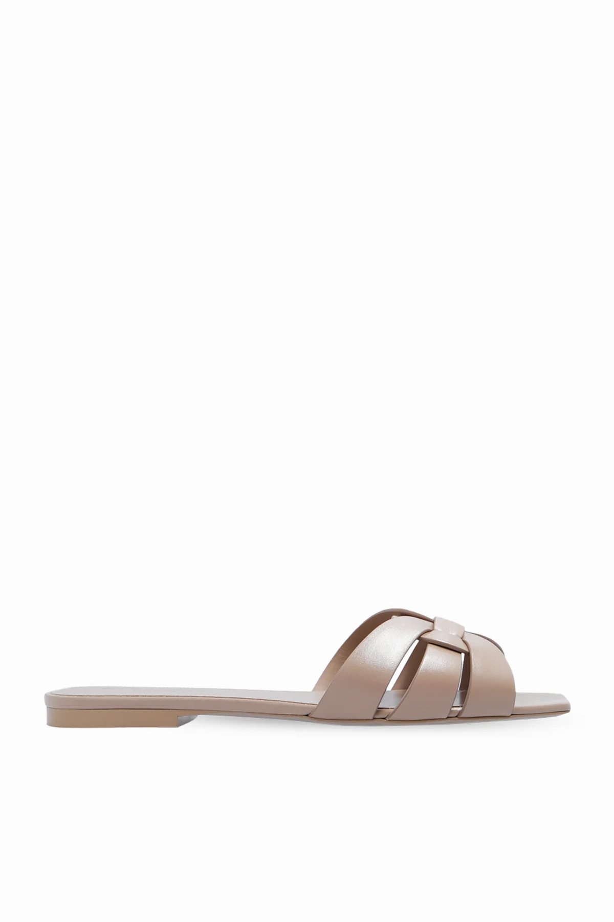 ‘Tribute’ leather slides