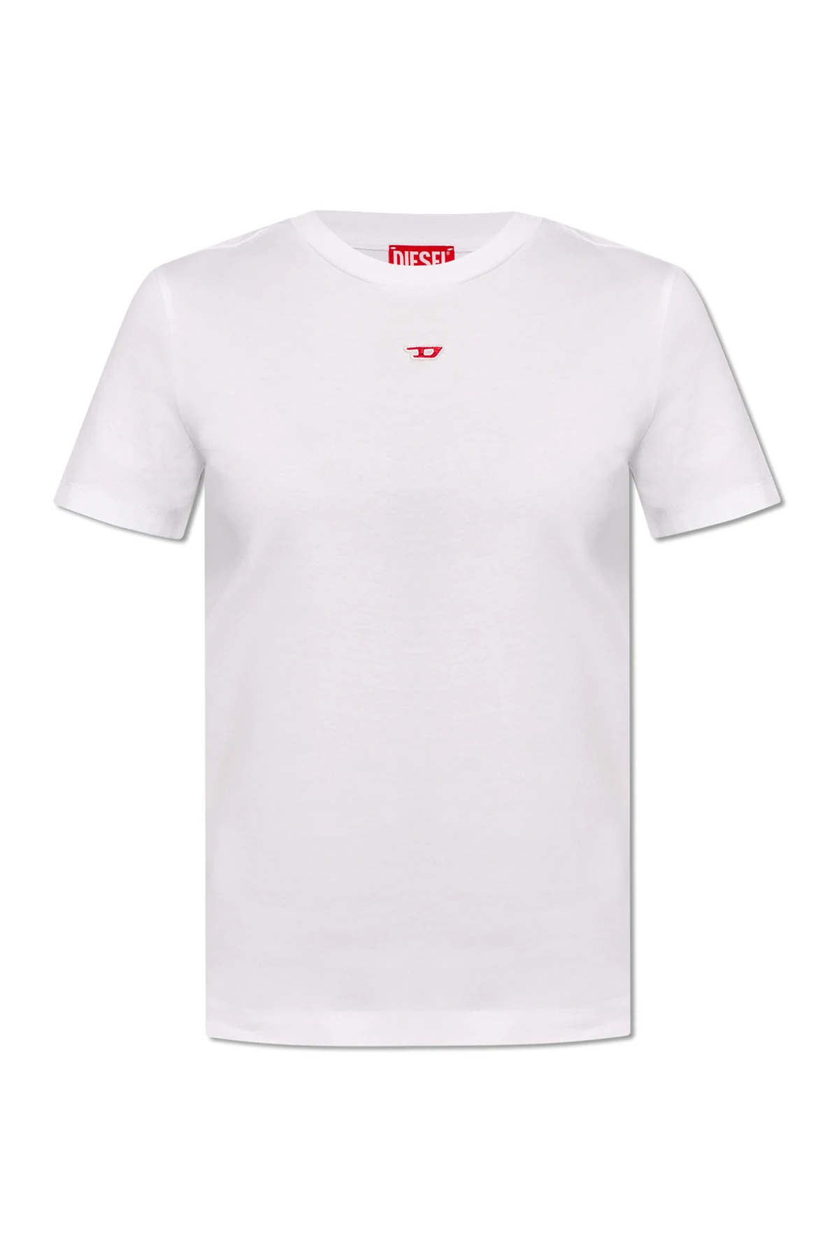 WHITE ‘T-REG’ T-shirt with logo
