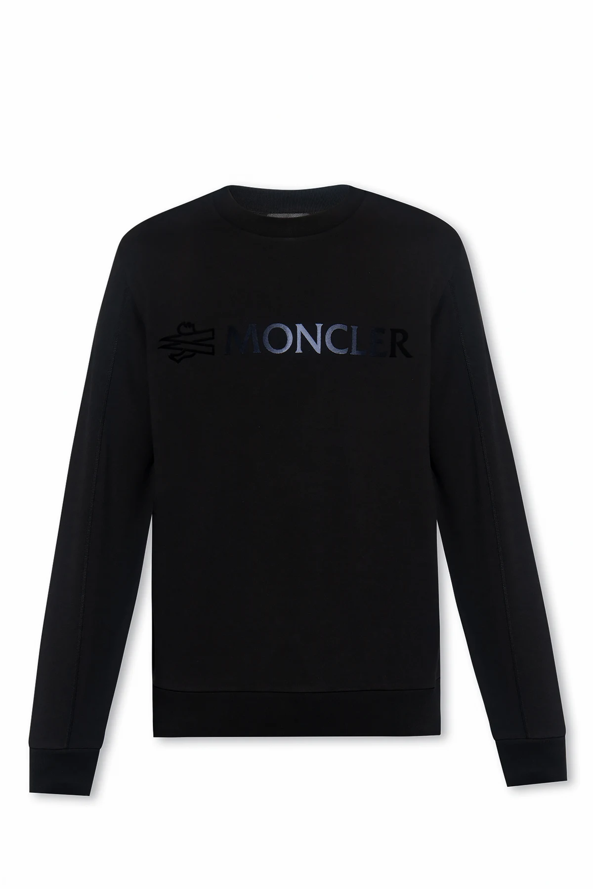 Sweatshirt with velvet logo