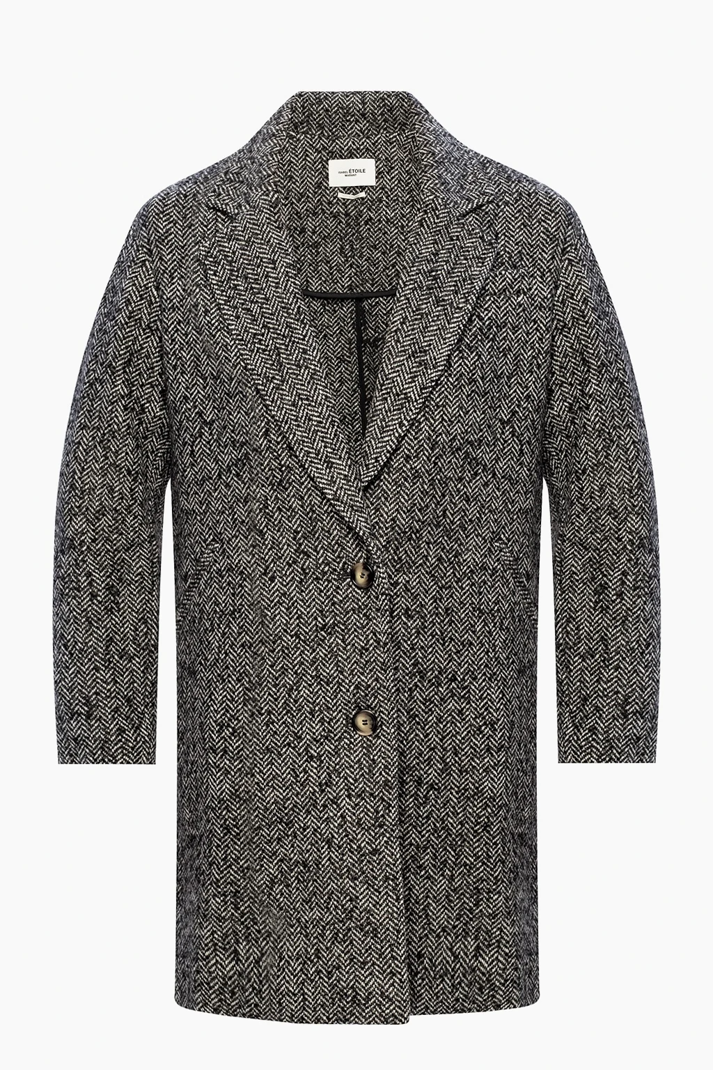 Notch lapel coat