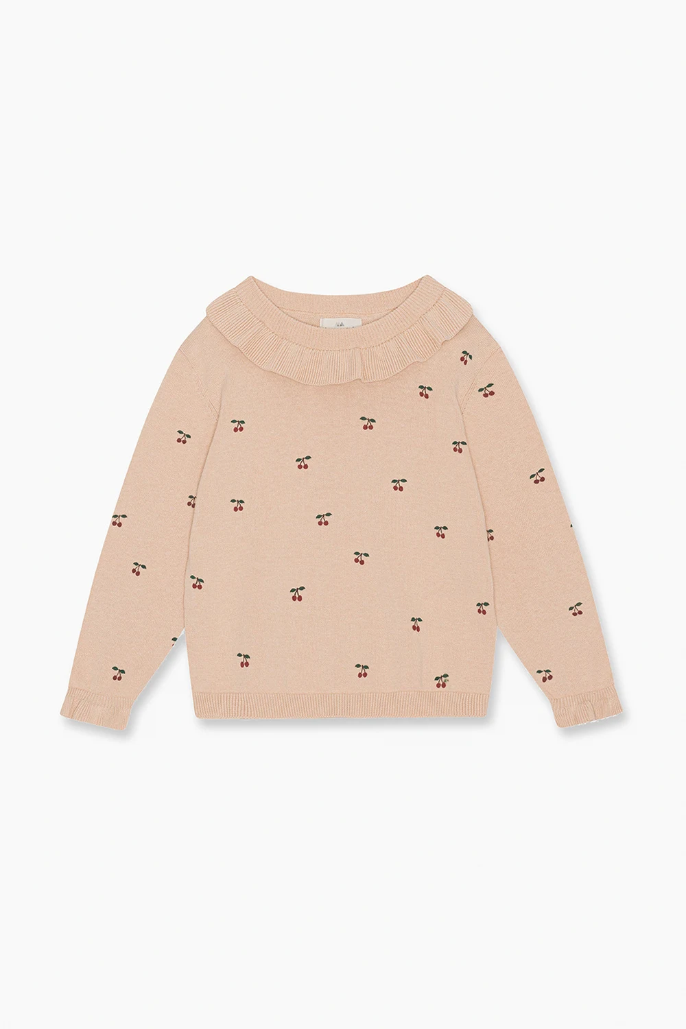 Ruffled sweater