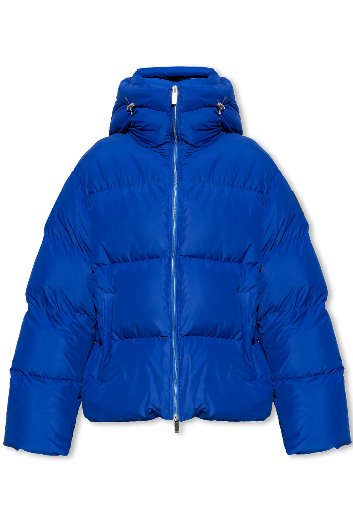 Quilted down jacket