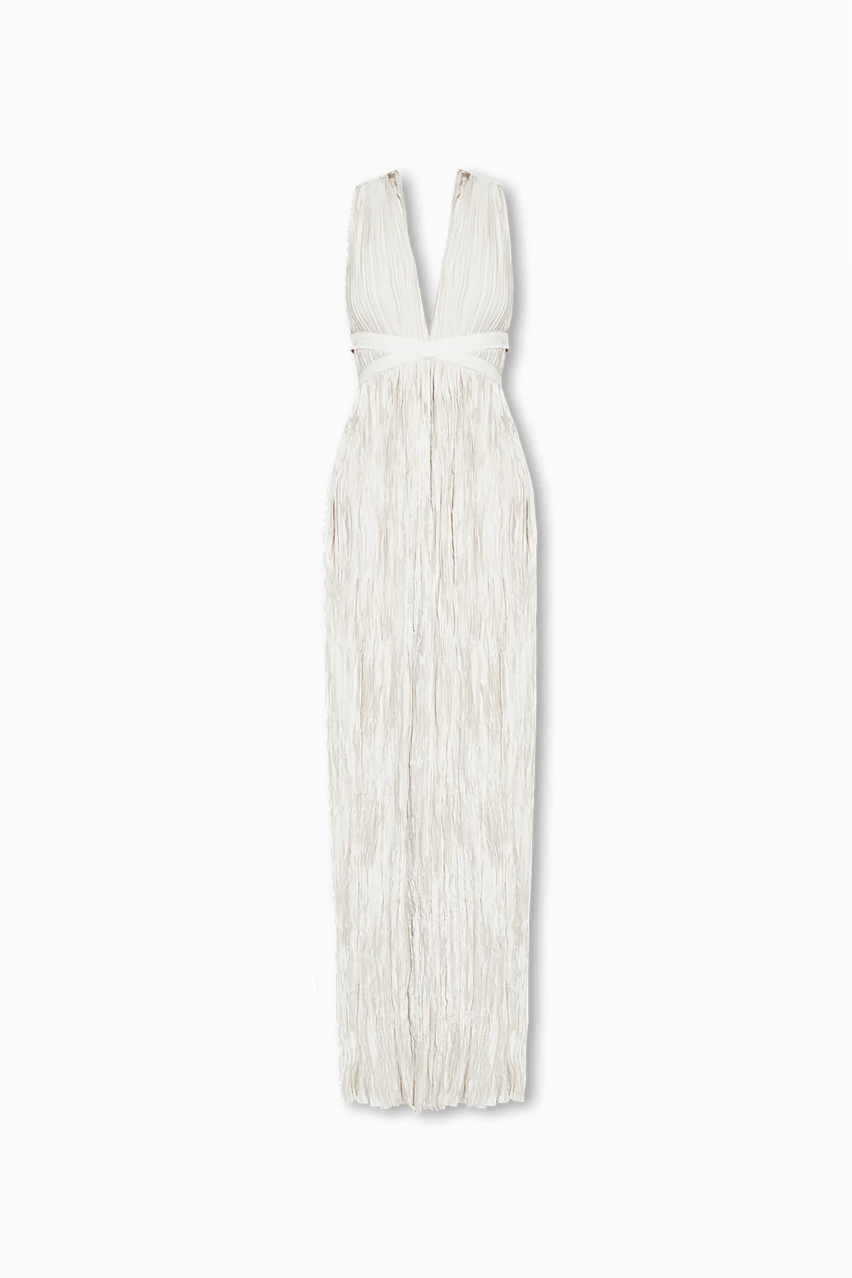‘Mona’ pleated sleeveless dress