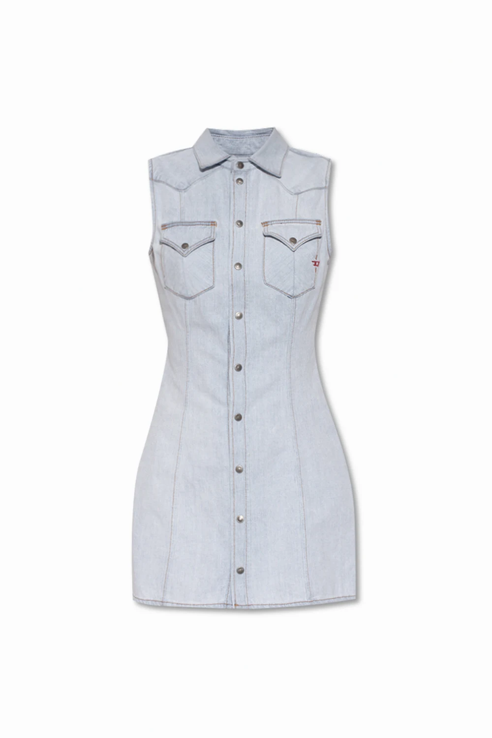 ‘De-Glo’ denim dress